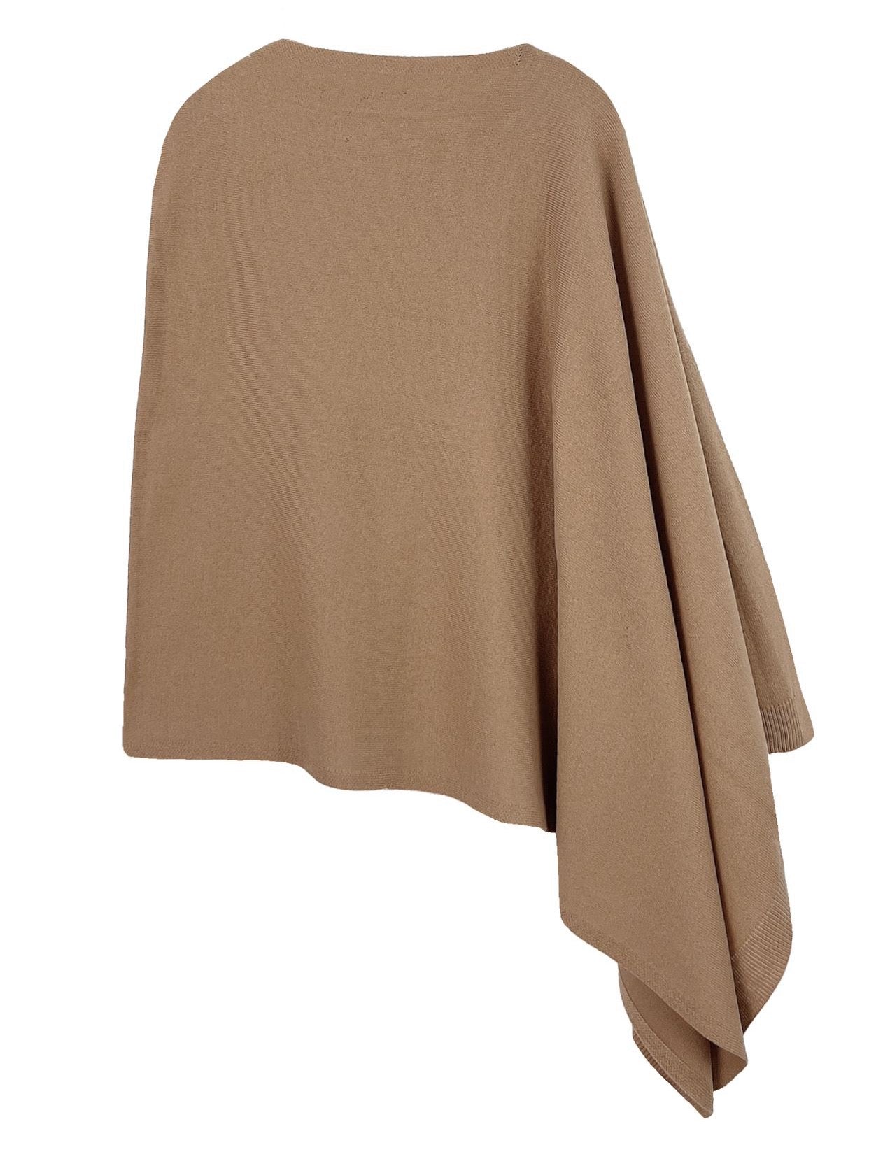 Take With Me Travel Poncho One Size Cozy Warm Packable - Rosetta Creative Boutique